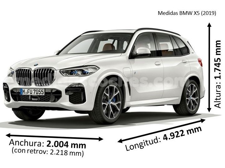 Medidas BMW X5 2019