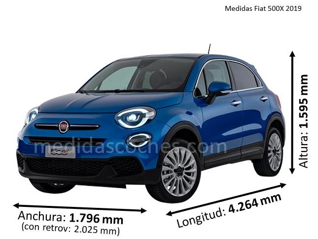 Medidas-Fiat-500X-2019