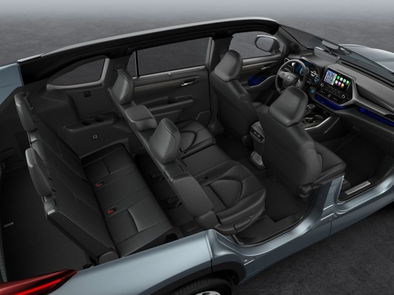 Interior Toyota Highlander 2021
