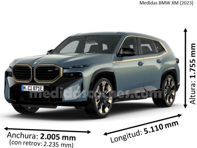 Medidas BMW XM 2023