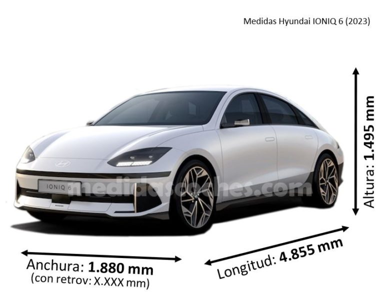 Medidas Hyundai IONIQ 6 2023